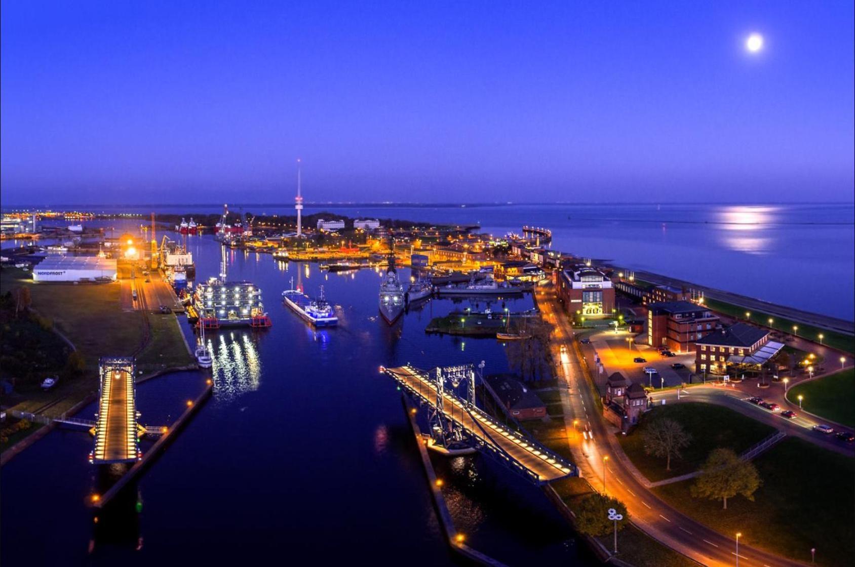 Apartement Lujzi Wilhelmshaven Exteriör bild